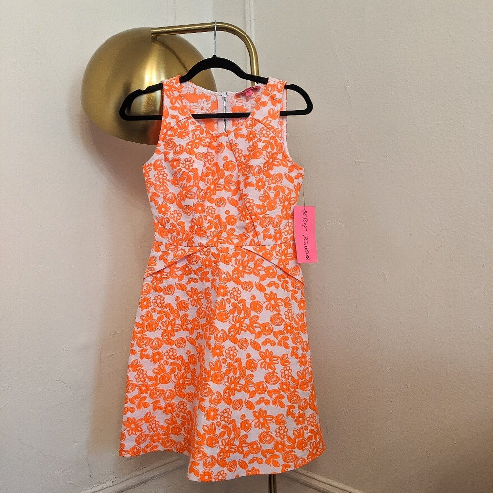 NWT Betsey Johnson Floral Dress